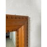 ANTICA PICCOLA SPECCHIERA NEO-CLASSICA CORNICE LEGNO TRENTINA 1950 45X55CM