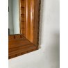 ANTICA PICCOLA SPECCHIERA NEO-CLASSICA CORNICE LEGNO TRENTINA 1950 45X55CM