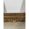 ANTICA CORNICE BAROCCA DORATA epoca 800 OLD LEGNO SCOLPITO FOGLIA ORO 63 X 52 CM