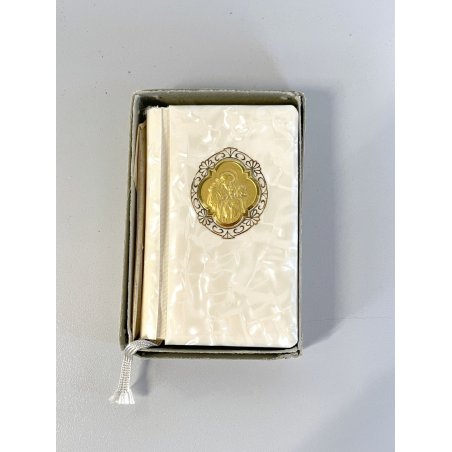 vecchio LIBRO di PREGHIERE ILLUSTRATO per BAMBINI tascabile religioso anni 70