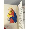 vecchio LIBRO di PREGHIERE ILLUSTRATO per BAMBINI tascabile religioso anni 70