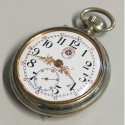 ANTICO OROLOGIO TASCA A. Rosskopf '900 Dubois Freres TASCHINO Old Pocket Watch