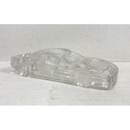 SCULTURA VETRO FERRARI TESTAROSSA MODELLINO GLASS VINTAGE GERMANIA