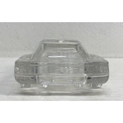 SCULTURA VETRO FERRARI TESTAROSSA MODELLINO GLASS VINTAGE GERMANIA