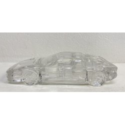 SCULTURA VETRO FERRARI TESTAROSSA MODELLINO GLASS VINTAGE GERMANIA
