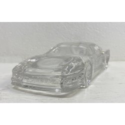 SCULTURA VETRO FERRARI TESTAROSSA MODELLINO GLASS VINTAGE GERMANIA