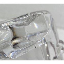 SCULTURA VETRO FERRARI TESTAROSSA MODELLINO GLASS VINTAGE GERMANIA