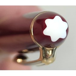 PENNA SFERA Montblanc Meisterstuck CLASSIC BORDEAUX ORO Vintage Ballpoint Pen