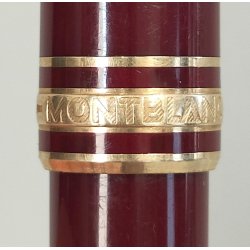 PENNA SFERA Montblanc Meisterstuck CLASSIC BORDEAUX ORO Vintage Ballpoint Pen