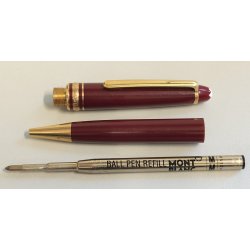 PENNA SFERA Montblanc Meisterstuck CLASSIC BORDEAUX ORO Vintage Ballpoint Pen