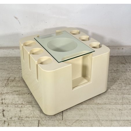 MOBILE BAR SALOTTO Sergio Mazza ANNI 60 Artemide MOD. Bacco ABS TAVOLINO BOTTLE