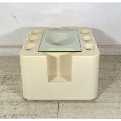 MOBILE BAR SALOTTO Sergio Mazza ANNI 60 Artemide MOD. Bacco ABS TAVOLINO BOTTLE