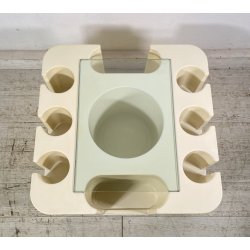 MOBILE BAR SALOTTO Sergio Mazza ANNI 60 Artemide MOD. Bacco ABS TAVOLINO BOTTLE