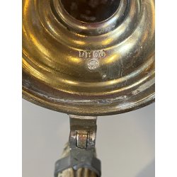 COPPIA BOCCALE BIRRA CERAMICA VINTAGE LIDED BEER STAIN Reinhold Markelbach '70