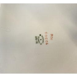 ZUPPIERA RISOTTIERA LEGUMIERA CERAMICA RICHARD GINORI DECORO ARGENTATO ART DECO