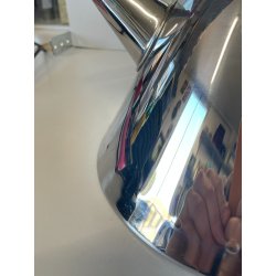 TEIERA BOLLITORE ALESSI 9093 INOX UCCELLO MANICO DESIGN VINTAGE MICHAEL GRAVES