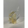PESCE VETRO DI MURANO FISH GLASS VINTAGE ANNI 70 FOGLIA ORO h 16 CM ITALIA