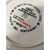 PIATTO DECORATIVO CERAMICA Carlo Monti  PAESAGGIO XX Fiera LAGO MAGGIORE '82 ø24