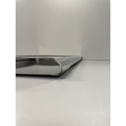 VASSOIO ALESSI TIFFANY DESIGN ACCIAIO INOX GIROTONDO VINTAGE TRAY PIATTO COPPOLA