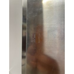 VASSOIO ALESSI TIFFANY DESIGN ACCIAIO INOX GIROTONDO VINTAGE TRAY PIATTO COPPOLA