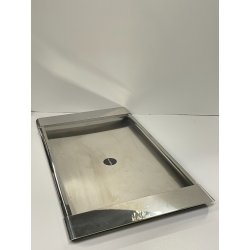 VASSOIO ALESSI TIFFANY DESIGN ACCIAIO INOX GIROTONDO VINTAGE TRAY PIATTO COPPOLA