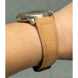 ANTICO OROLOGIO POLSO Omega 2890-3 OVERSIZE anni 50 cal. 267 Old Wrist Watch