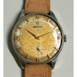 ANTICO OROLOGIO POLSO Omega 2890-3 OVERSIZE anni 50 cal. 267 Old Wrist Watch