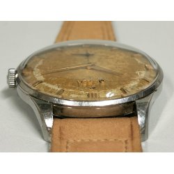 ANTICO OROLOGIO POLSO Omega 2890-3 OVERSIZE anni 50 cal. 267 Old Wrist Watch