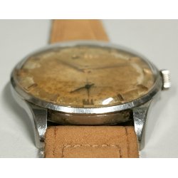 ANTICO OROLOGIO POLSO Omega 2890-3 OVERSIZE anni 50 cal. 267 Old Wrist Watch