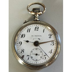 ANTICO OROLOGIO TASCA Le Rappel EPOCA 900 Old Pocket Watch SVEGLIARINO Sveglia