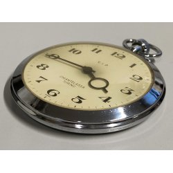 Raro ANTICO OROLOGIO TASCA Mohertus Trading C. anni 50 V.I.P Chiantelassa TORINO