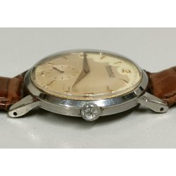 Eberhard & Co OROLOGIO POLSO cal. 1120 meccanico ANNI 60 Old Wrist Watch MONTRE