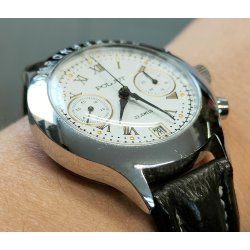 Poljot Chronograph OROLOGIO POLSO cal. 3133 meccanico ANNI 60 Wrist Watch MONTRE