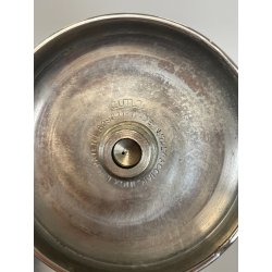 ANTICA BOTTIGLIA SELTZ CIMA 18/8 ANNI 70 ACCAIO ROSSA SIFONE VINTAGE SODA 629671