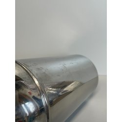 ANTICA BOTTIGLIA SELTZ CIMA 18/8 ANNI 70 ACCAIO ROSSA SIFONE VINTAGE SODA 629671