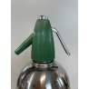 ANTICA BOTTIGLIA SELTZ CIMA 18/8 ANNI 70 ACCAIO VERDE SIFONE VINTAGE SODA 629671