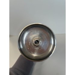 ANTICA BOTTIGLIA SELTZ CIMA 18/8 ANNI 70 ACCAIO VERDE SIFONE VINTAGE SODA 629671