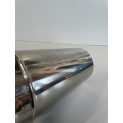 ANTICA BOTTIGLIA SELTZ CIMA 18/8 ANNI 70 ACCAIO VERDE SIFONE VINTAGE SODA 629671