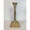 CANDELIERE COLONNA CAPITELLO CORINZIO ARGENTATO Mappin Brothers NEOCLASSICO '900