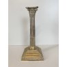 CANDELIERE COLONNA CAPITELLO CORINZIO ARGENTATO Mappin Brothers NEOCLASSICO '900