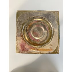 CANDELIERE COLONNA CAPITELLO CORINZIO ARGENTATO Mappin Brothers NEOCLASSICO '900