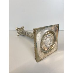 CANDELIERE COLONNA CAPITELLO CORINZIO ARGENTATO Mappin Brothers NEOCLASSICO '900