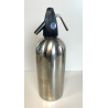 ANTICA BOTTIGLIA SELTZ ANNI 60 ACCAIO SATINATO INOX SIFONE VINTAGE SODA JOLLY