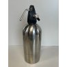 ANTICA BOTTIGLIA SELTZ ANNI 60 ACCAIO SATINATO INOX SIFONE VINTAGE SODA JOLLY
