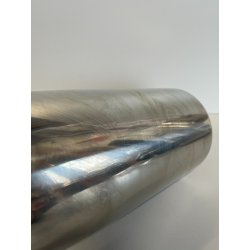 ANTICA BOTTIGLIA SELTZ ANNI 60 ACCAIO SATINATO INOX SIFONE VINTAGE SODA JOLLY