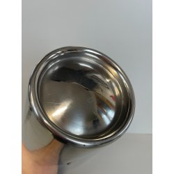 ANTICA BOTTIGLIA SELTZ ANNI 60 ACCAIO SATINATO INOX SIFONE VINTAGE SODA JOLLY