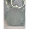 VASO FAZZOLETTO DESIGN Pietro Chiesa FONTANA ARTE 1930 VETRO AZZURRO CARTOCCIO
