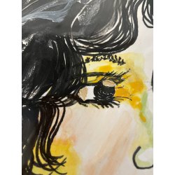 RARO ANTICO PIATTO CERAMICA FIRMATO RENATO GUTTUSO DERUTA EDIZIONE LIMITATA 1970