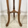 ANTICA COLONNA LEGNO PORTA VASO PIANO MARMO PRIMI 1900 PIEDISTALLO