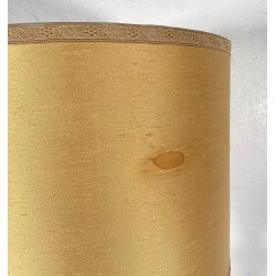 ANTICA LAMPADA DA TERRA PIANTANA PAVIMENTO 1940 CERMICA DIPINTA ITALY FLOOR LAMP